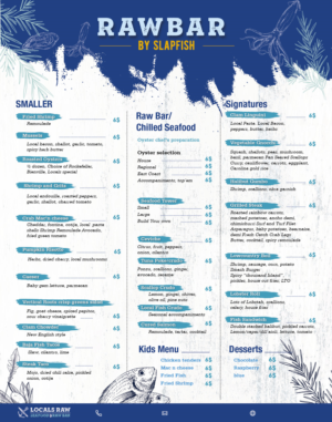 Menu Design by Resolution -  Artistic Production Services