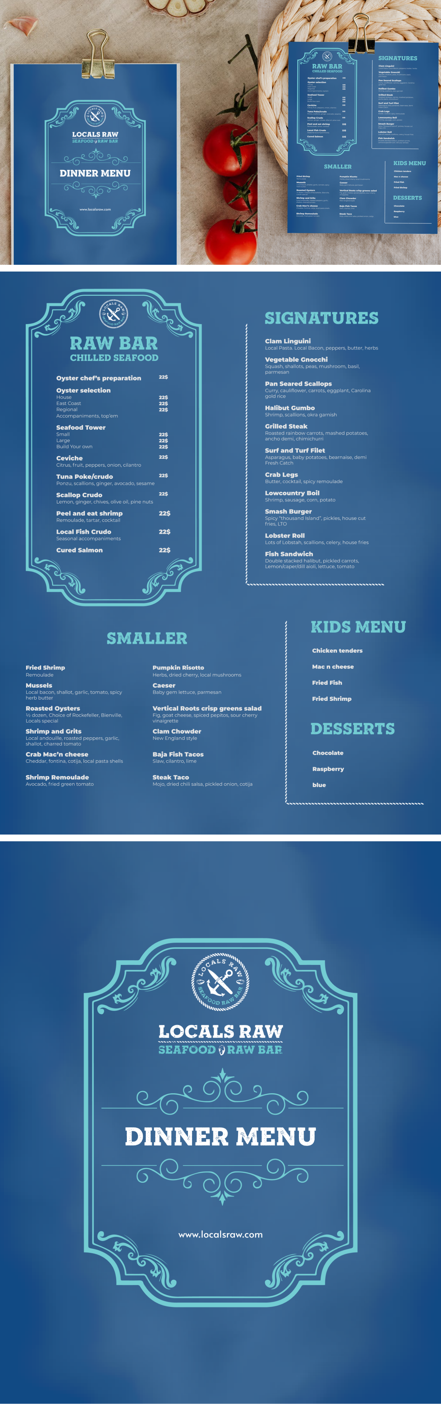 Menu Design by AymanePro ™ for this project | Design #27380432