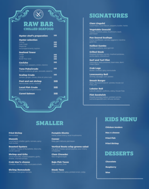 Design de Menu par AymanePro ™ pour ce projet | Design : #27380436