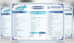 Design de Menu par Petter Goms pour ce projet | Design : #27383374