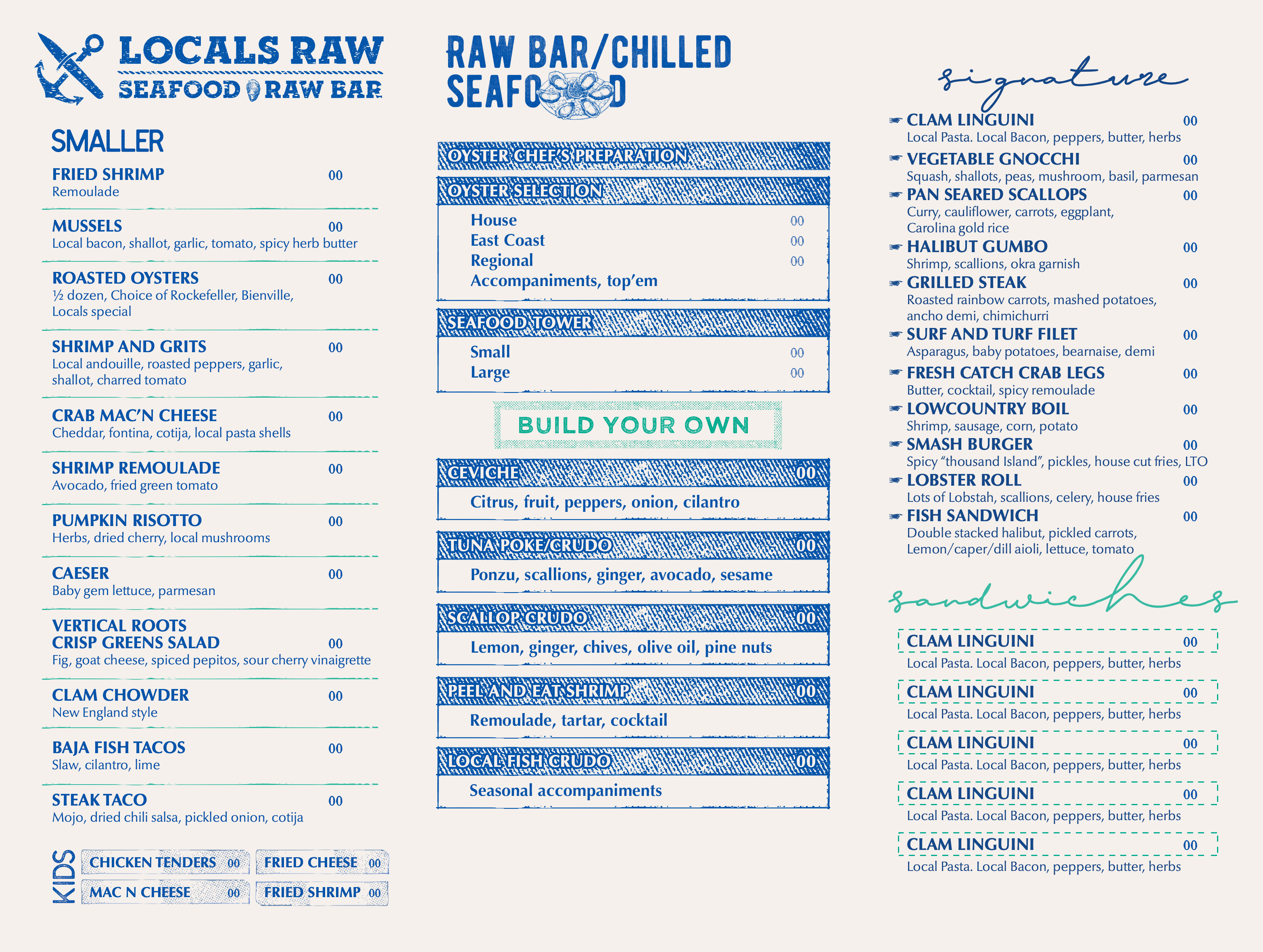 Menu Design by mrmrnjr for this project | Design #27430350
