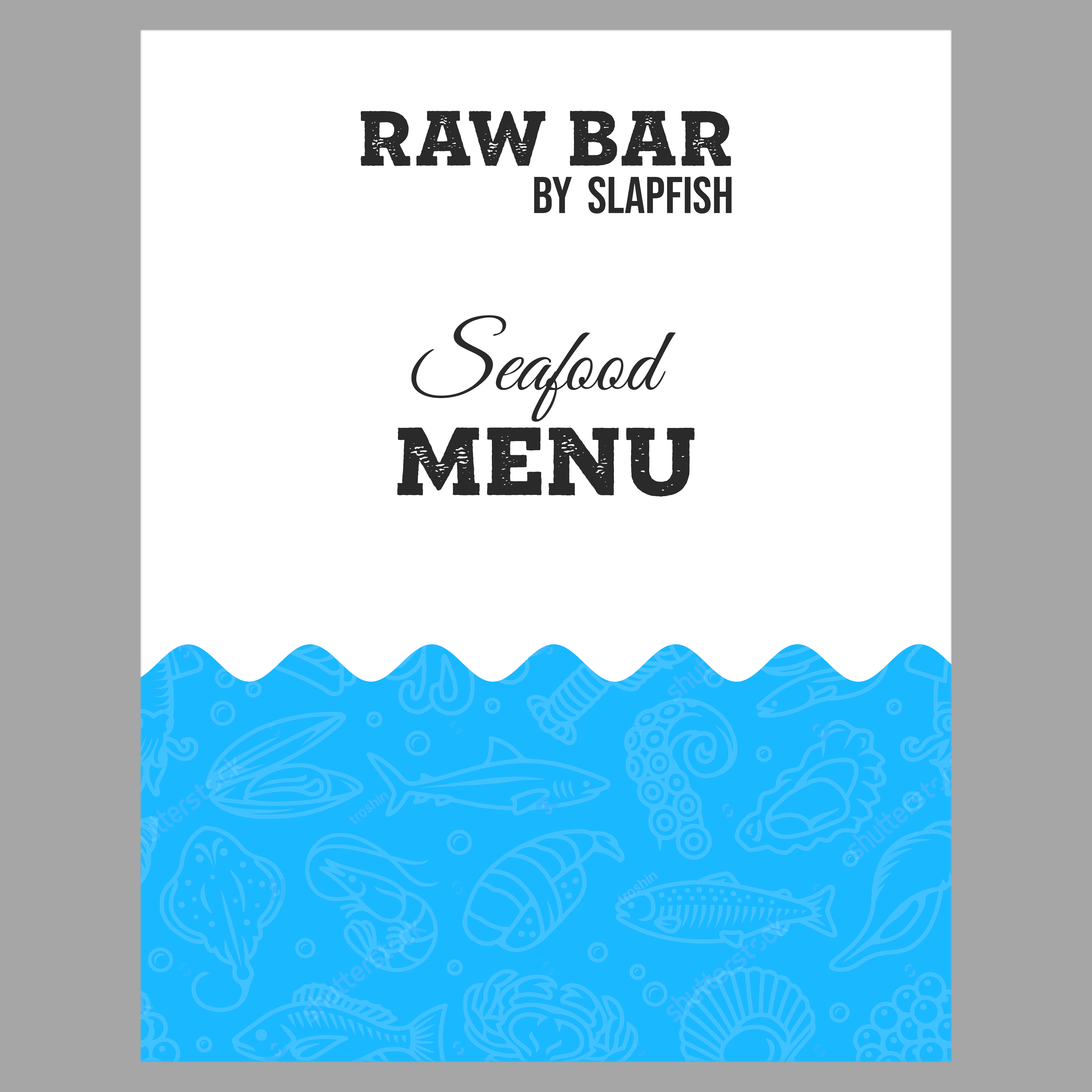 Menu Design by W Graphics for this project | Design #27391615