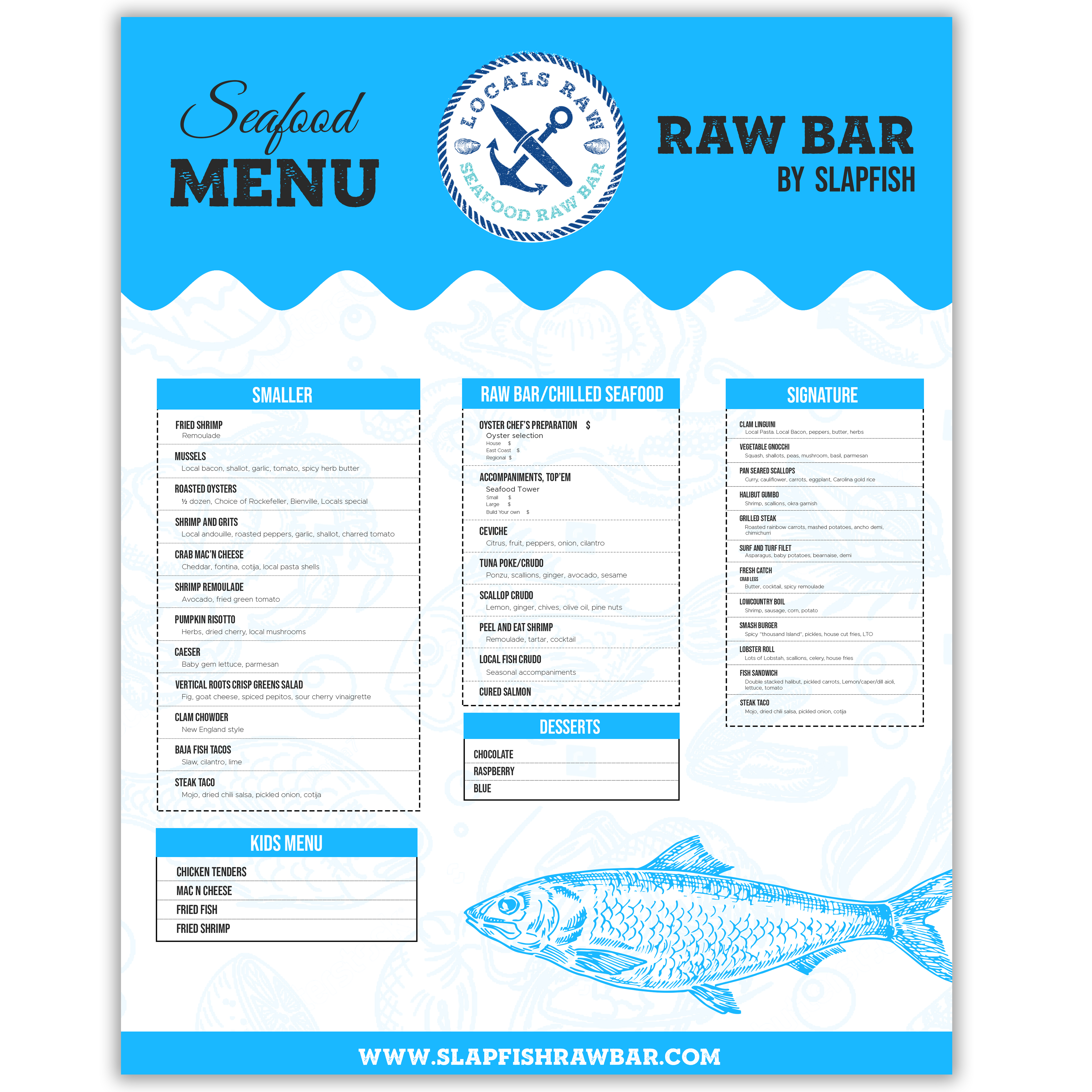 Menu Design by W Graphics for this project | Design #27391625