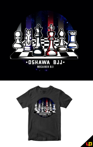 OSHAWA BJJ CHESS SHIRT OR CONSTELLATIONS | T-Shirt-Design von Uprinteez
