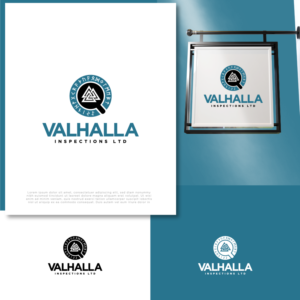 Logo Design by haszart for Valhalla Inspections Ltd | Design #27372924