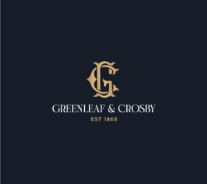 Greenleaf & Crosby EST 1868 | Logo Design by Birdcage
