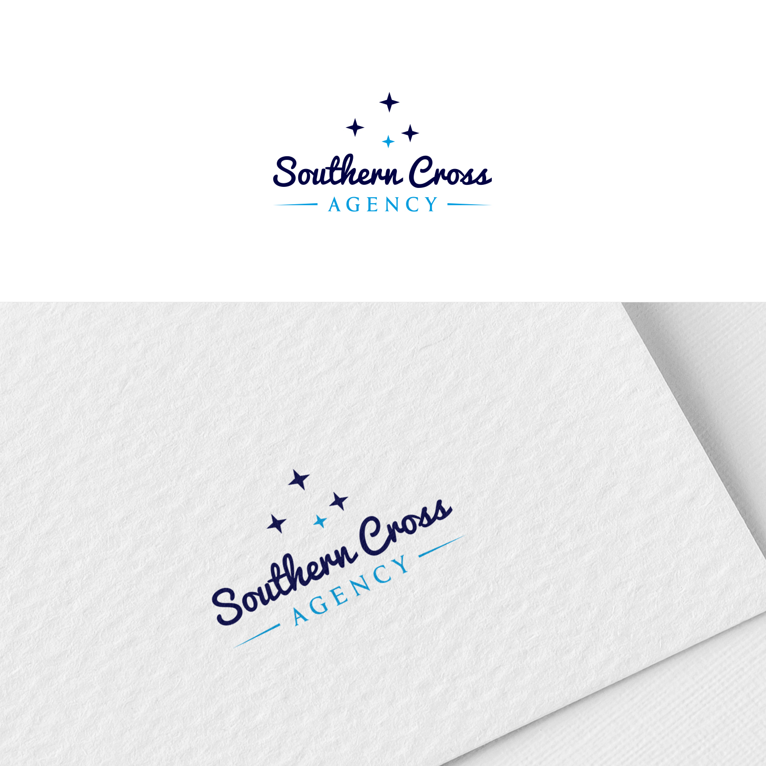 Logo Design by Om Art for Southern Cross Agency LLC | Design #27378135