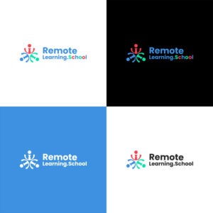 RemoteLearning.School | Logo Design by nzdesigners