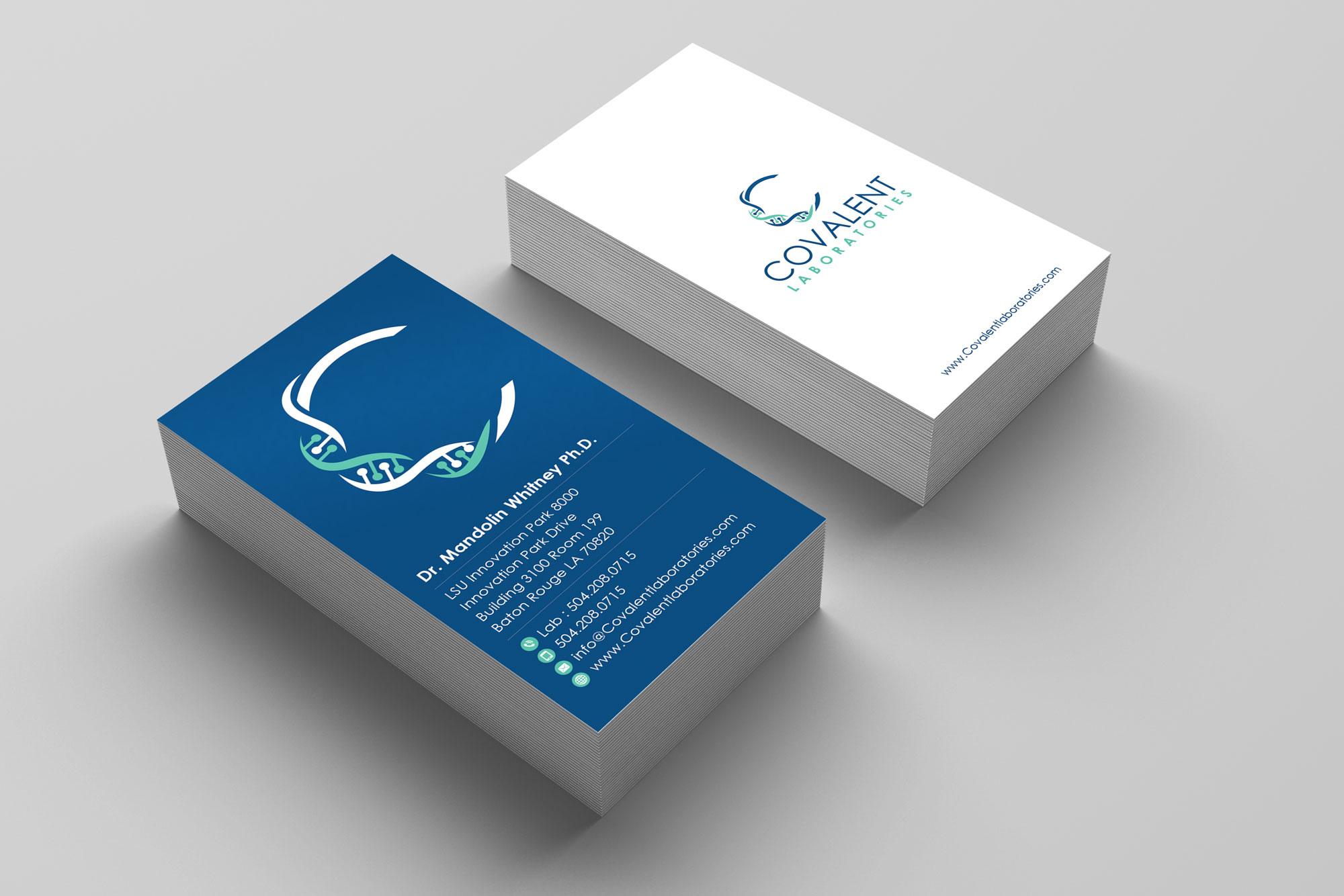 Design de Carte de Visite par Sandaruwan pour Covalent Laboratories LLC | Design #27379542