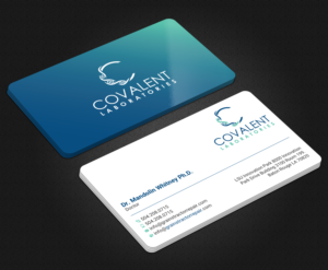 Visitenkarten-Design von Uttom 2 für Covalent Laboratories LLC | Design: #27377185