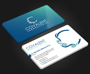 Visitenkarten-Design von Uttom 2 für Covalent Laboratories LLC | Design: #27377186