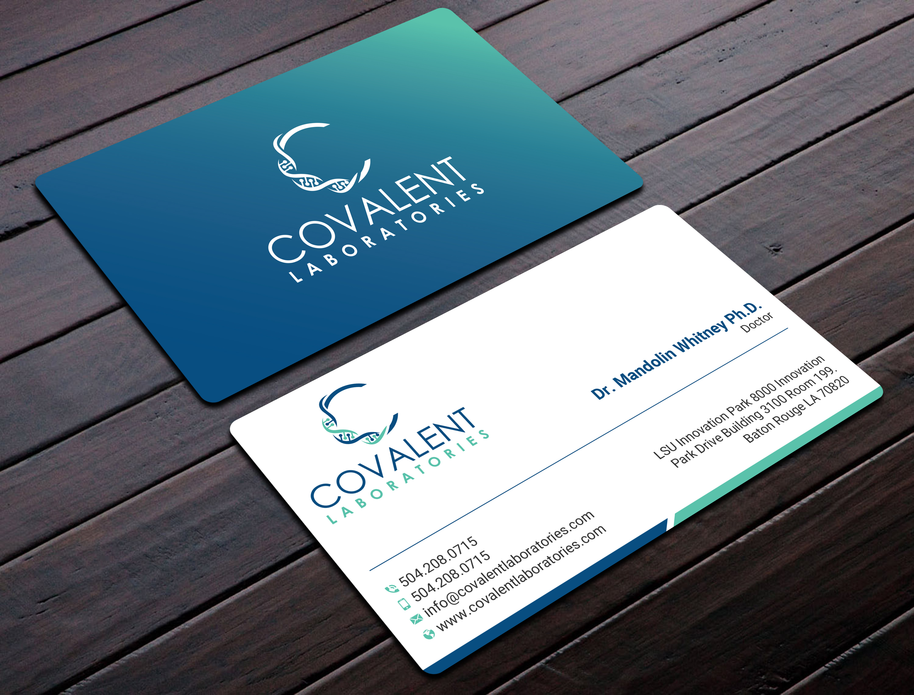 Design de Carte de Visite par Uttom 2 pour Covalent Laboratories LLC | Design #27377406