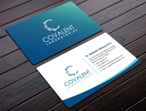 Visitenkarten-Design von Uttom 2 für Covalent Laboratories LLC | Design: #27377408