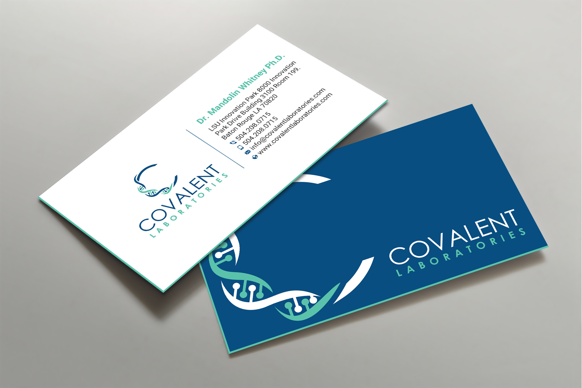 Design de Carte de Visite par Uttom 2 pour Covalent Laboratories LLC | Design #27377412