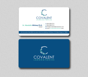Visitenkarten-Design von Uttom 2 für Covalent Laboratories LLC | Design: #27377413