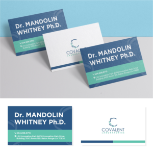 Design de Carte de Visite par aidea19 pour Covalent Laboratories LLC | Design : #27379302
