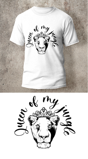 The Lioness  | T-Shirt-Design von blue eye