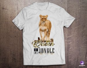 The Lioness  | T-Shirt-Design von FigliaPerduta