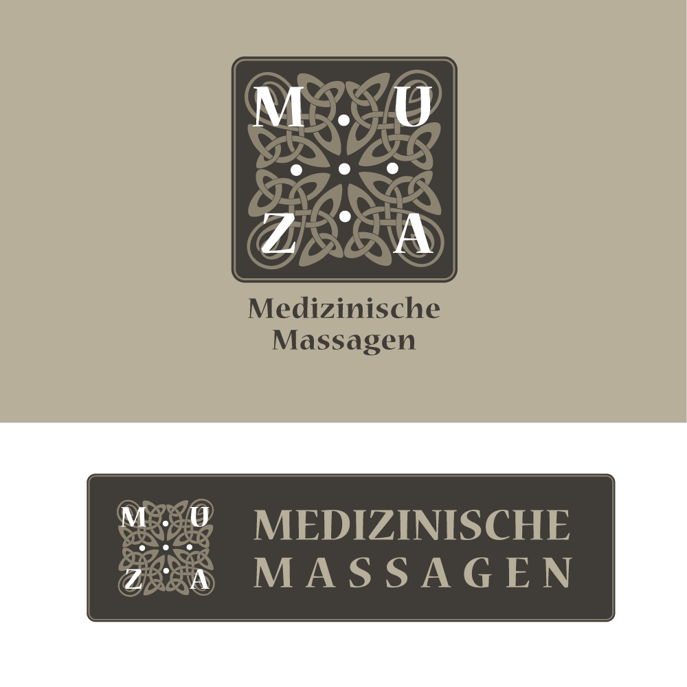 Logo Design by ES for MUZA - Medizinische Massagen | Design #27416386