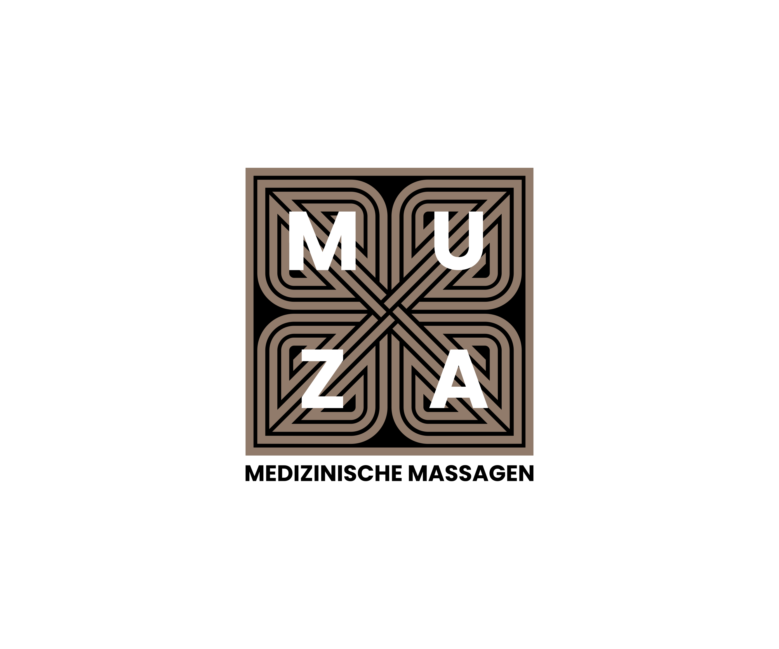 Logo-Design von Erwins88 für MUZA - Medizinische Massagen | Design #27379675