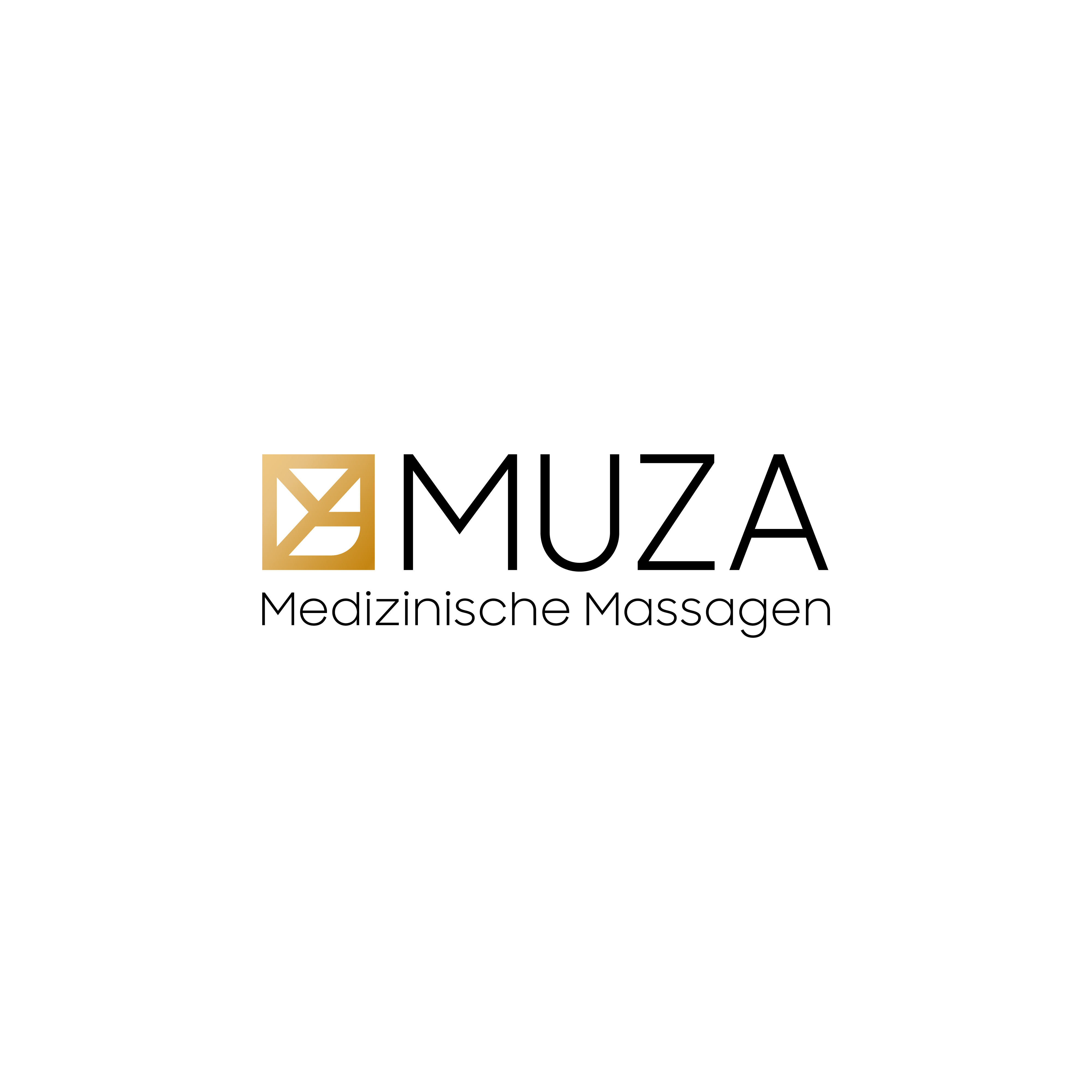 Diseño de Logo por Sam Sky Art para MUZA - Medizinische Massagen | Diseño #27395178