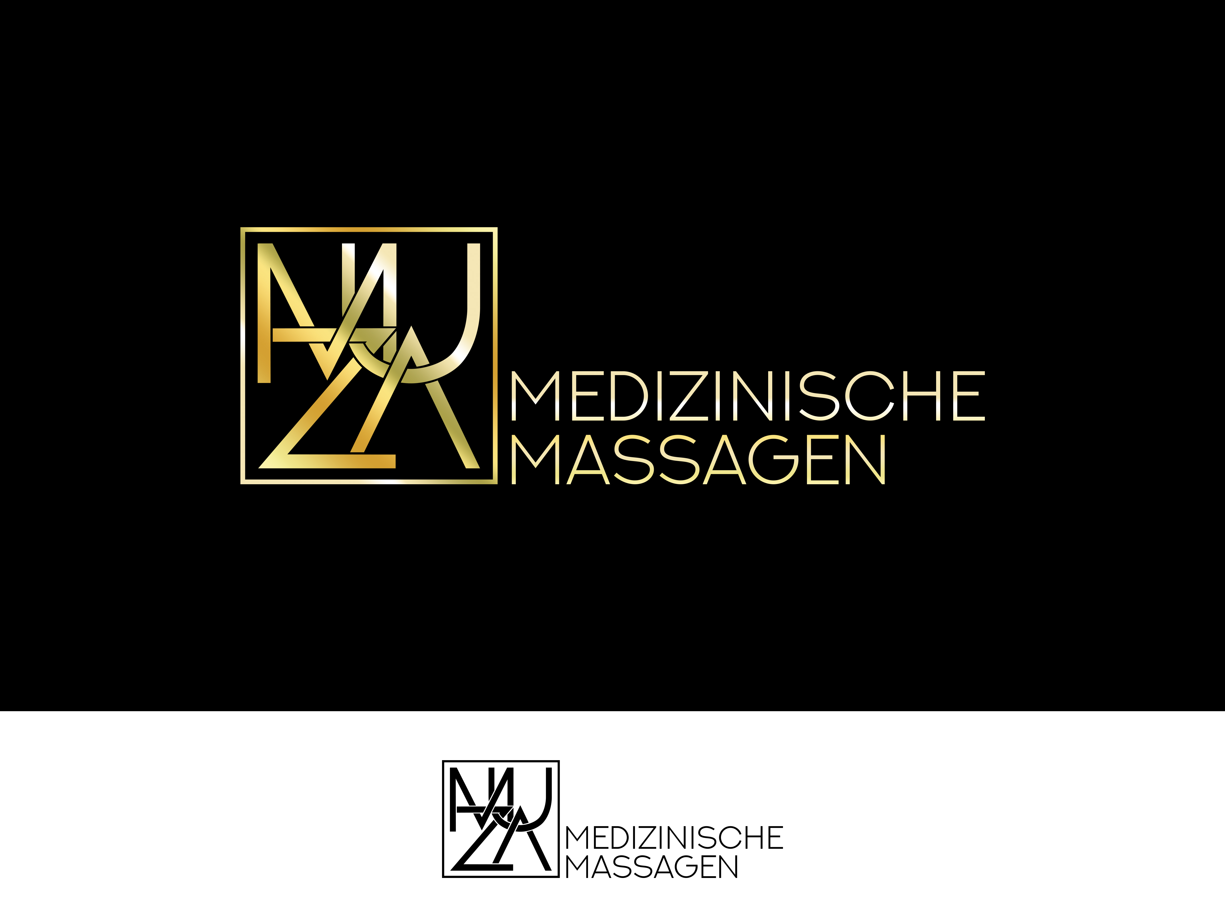 Logo Design by nivleik for MUZA - Medizinische Massagen | Design #27379260