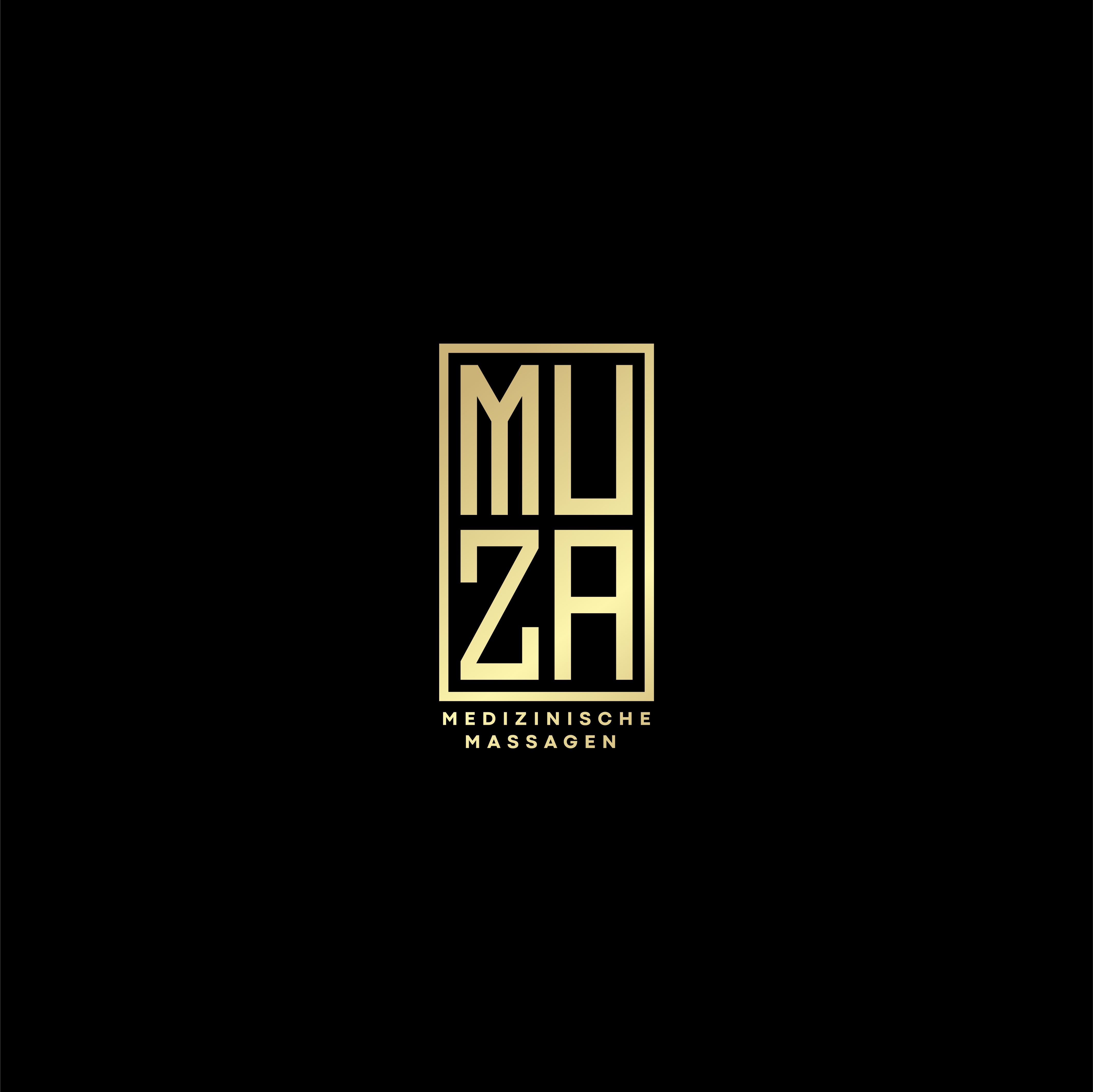 Logo-Design von JBalloon Design für MUZA - Medizinische Massagen | Design #27385453