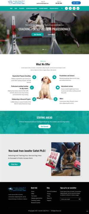 Web Design by pb for this project | Design: #27384682