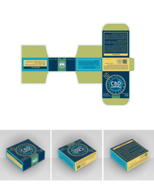 Product Box packaging design for CBD Candy Company | Diseño de Empaque por michellefrances
