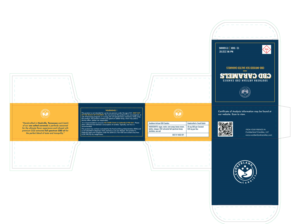 Product Box packaging design for CBD Candy Company | Diseño de Empaque por Fajr.
