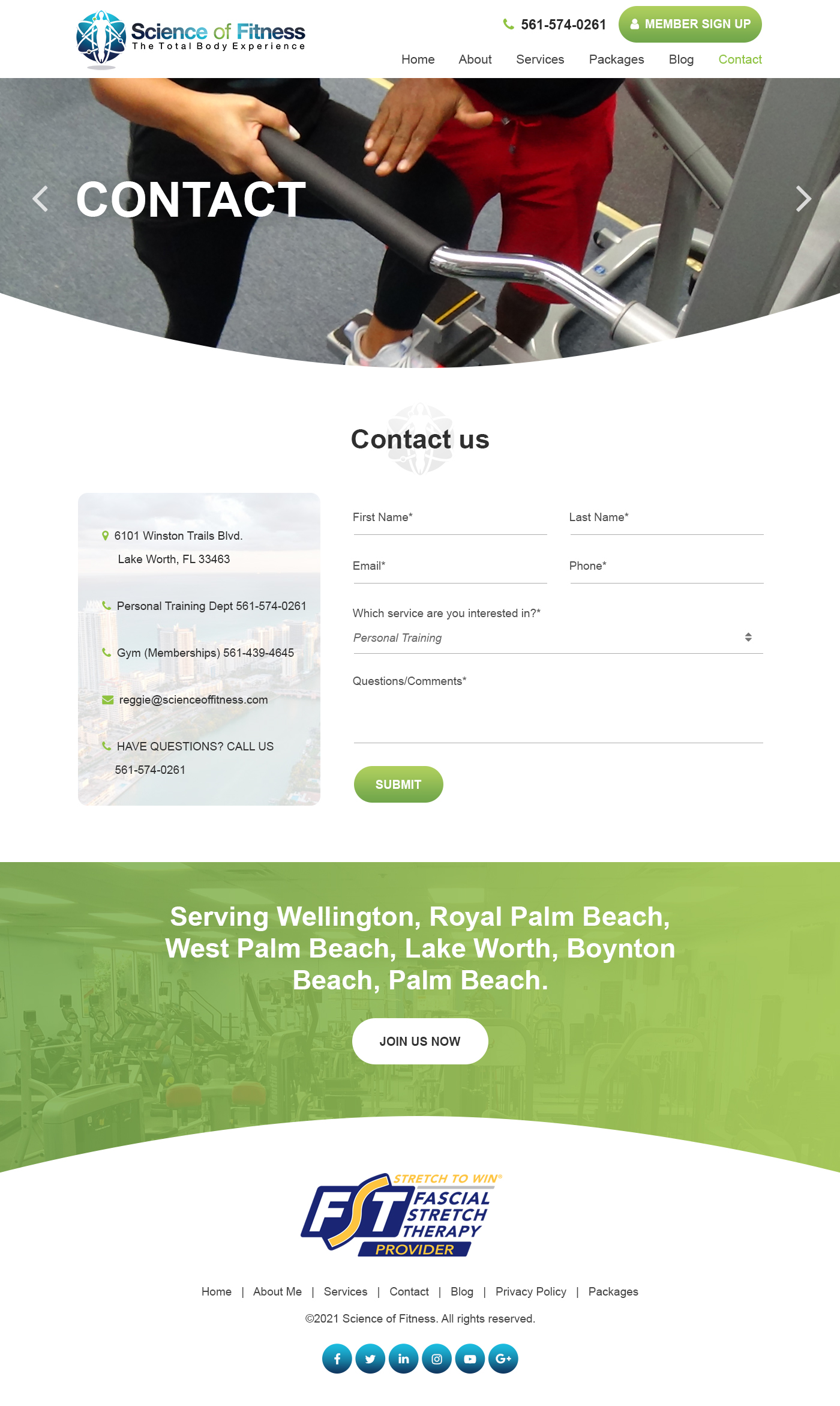 Web Design by Starlyn DS for Science of fitness, Inc. | Design #27511519