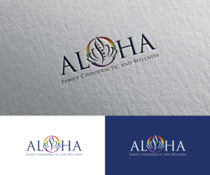 Aloha Family Chiropractic and Wellness | Logo Design by Iris 3