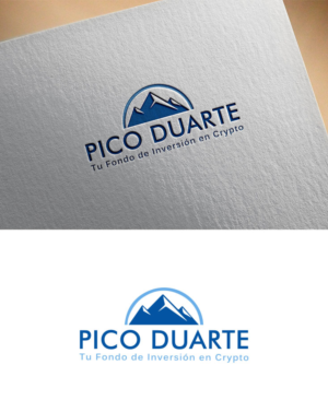 PICO DUARTE  Tu Fondo de Inversión en Crypto | Logo Design by Mr Line @rt