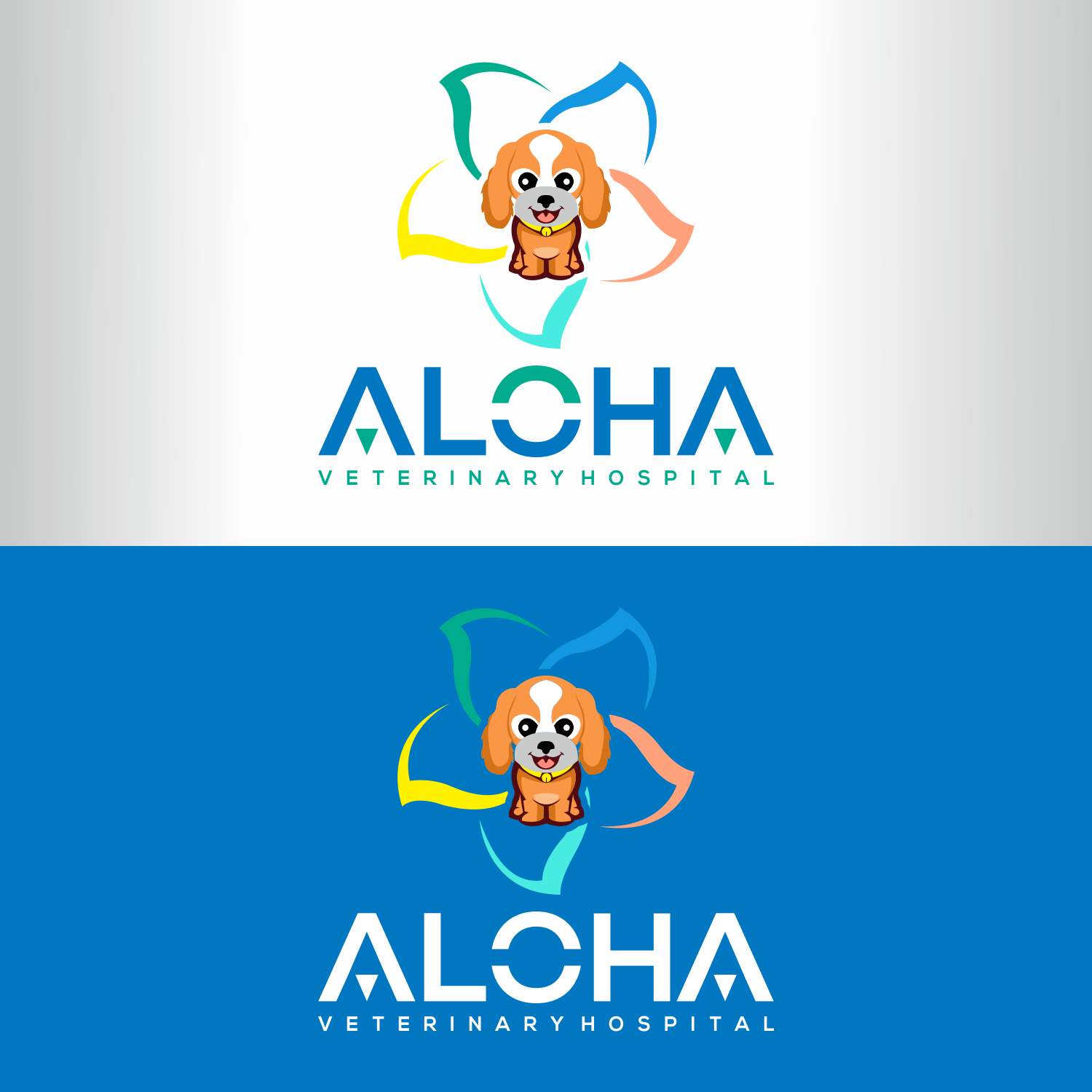 Logo Design by catrline for Aloha Veterinary Hospital | Design #27383662
