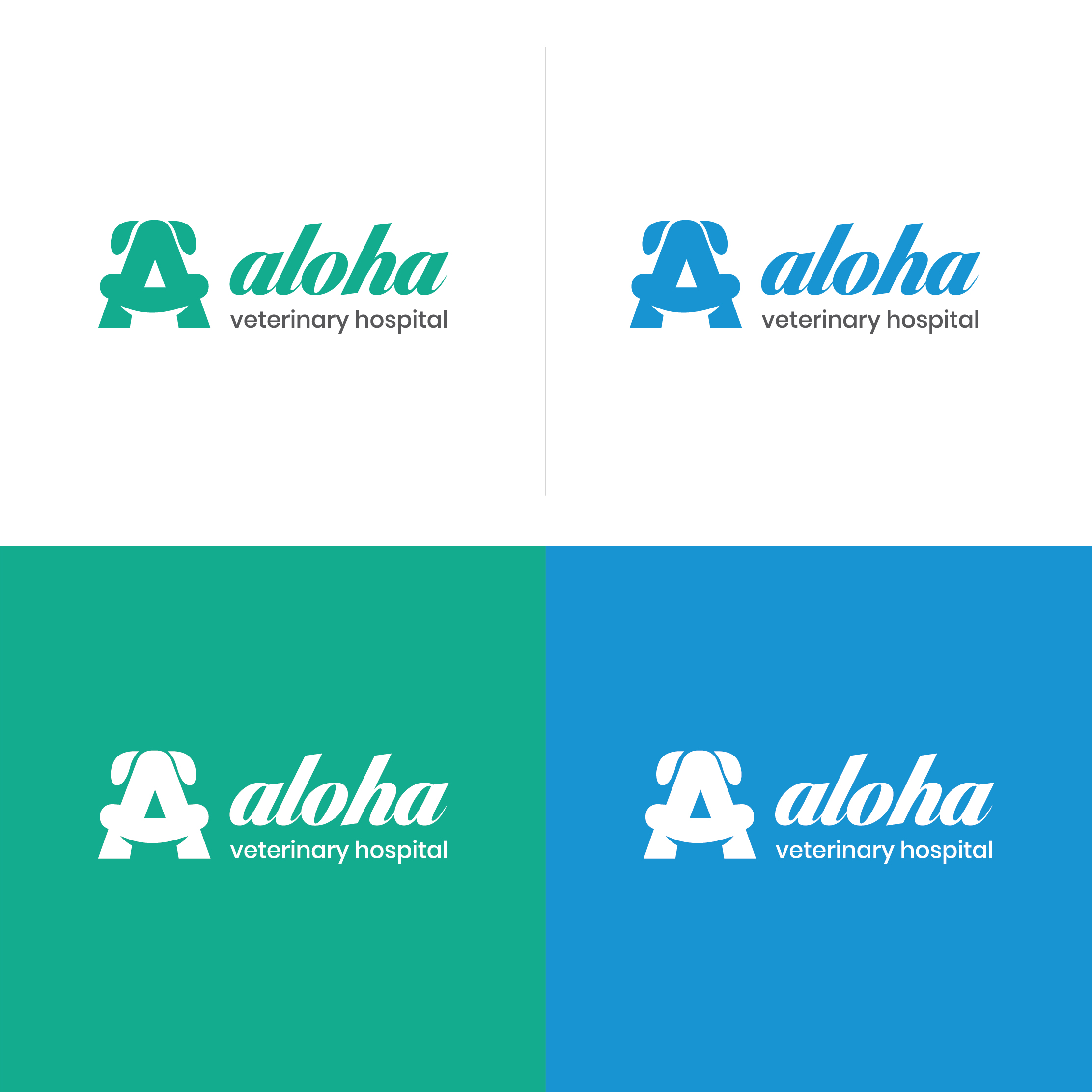 Logo Design by Gyan399 for Aloha Veterinary Hospital | Design #27408166