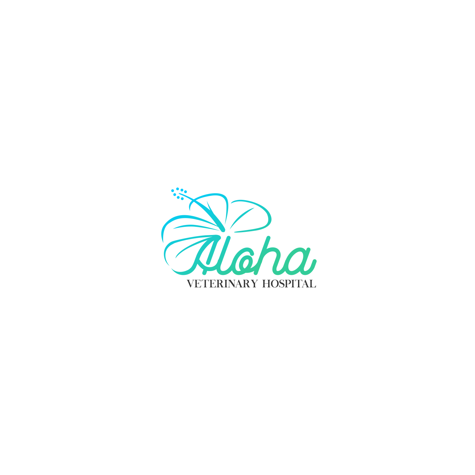 Logo Design by Arham Hidayat for Aloha Veterinary Hospital | Design #27400148