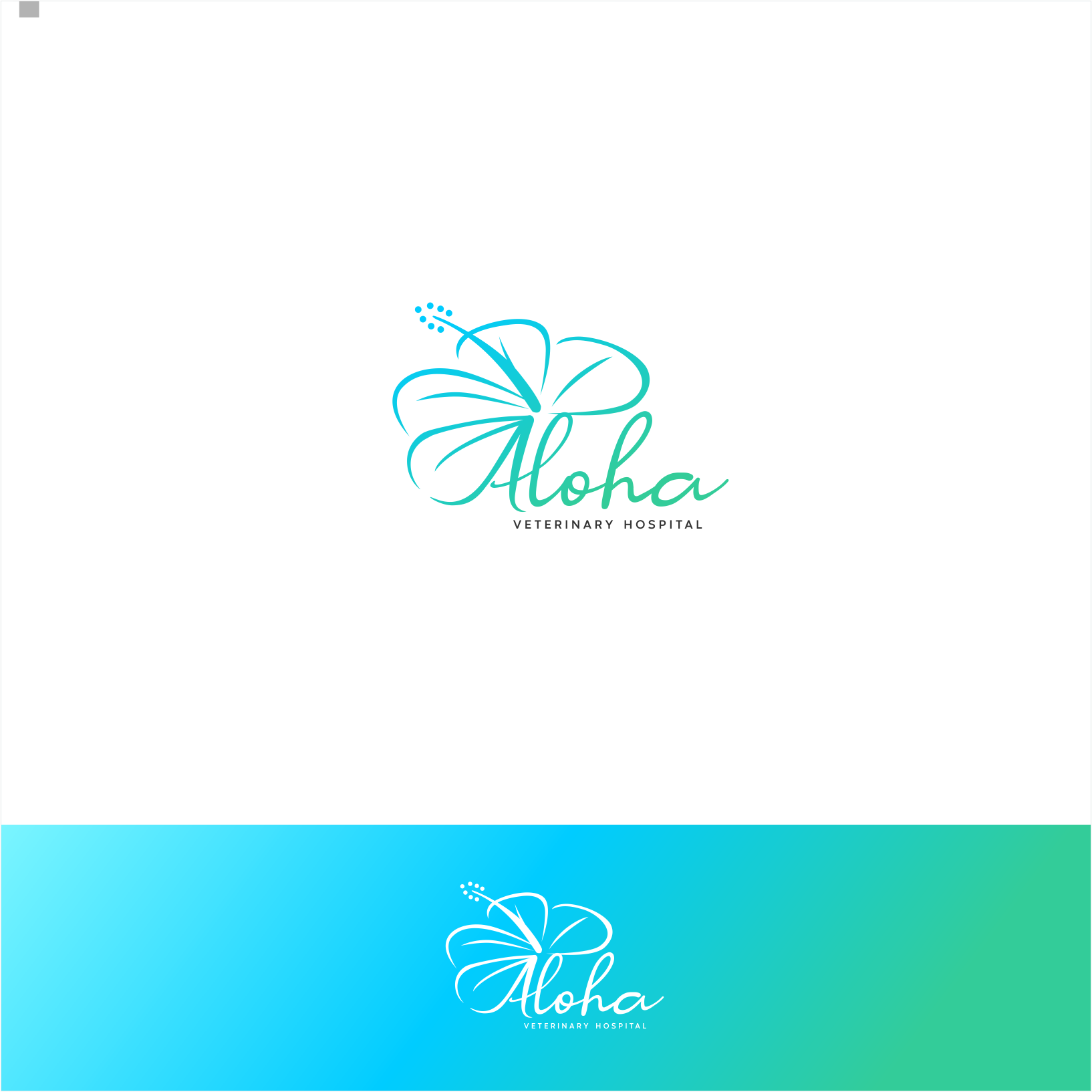 Logo Design by Arham Hidayat for Aloha Veterinary Hospital | Design #27403150