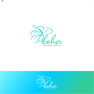 Logo Design by Arham Hidayat for Aloha Veterinary Hospital | Design: #27403151