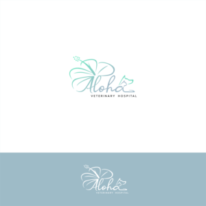 Logo Design by Arham Hidayat for Aloha Veterinary Hospital | Design: #27403275