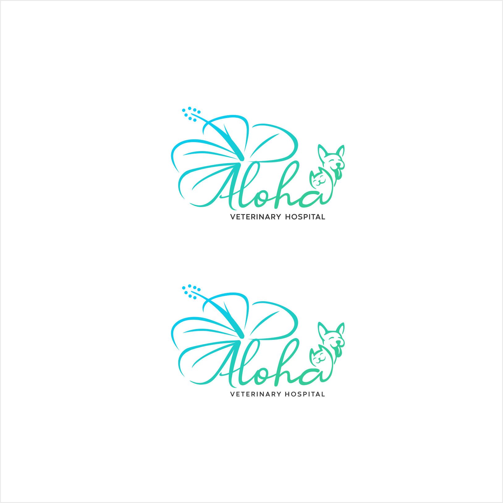 Logo-Design von Arham Hidayat für Aloha Veterinary Hospital | Design #27404023