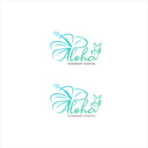 Logo Design by Arham Hidayat for Aloha Veterinary Hospital | Design: #27404023