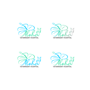 Logo Design by Arham Hidayat for Aloha Veterinary Hospital | Design: #27408268