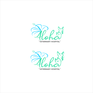 Logo Design by Arham Hidayat for Aloha Veterinary Hospital | Design: #27408270
