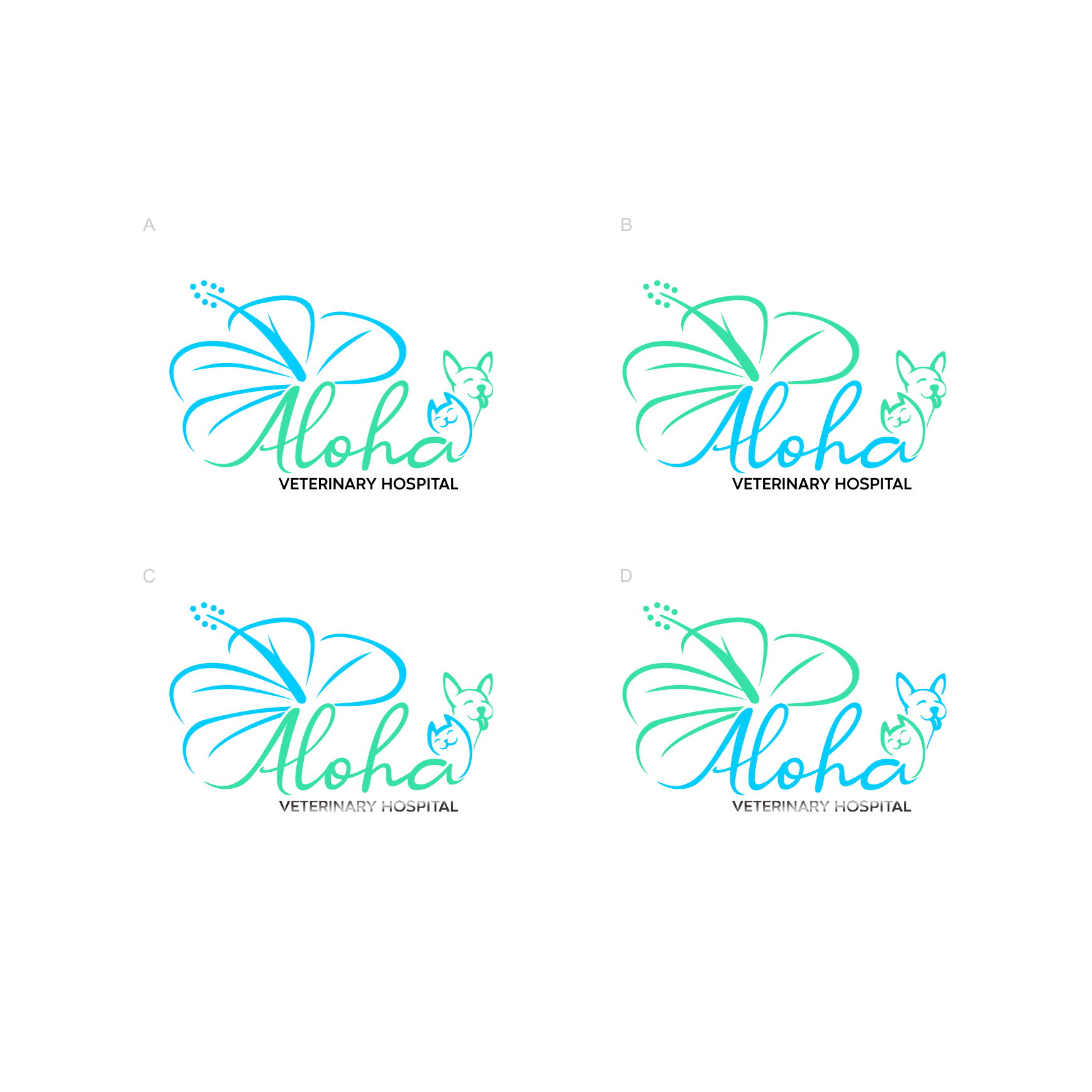 Logo Design by Arham Hidayat for Aloha Veterinary Hospital | Design #27409785