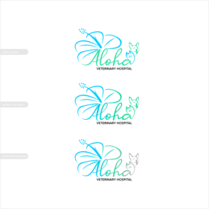 Logo Design by Arham Hidayat for Aloha Veterinary Hospital | Design: #27412967