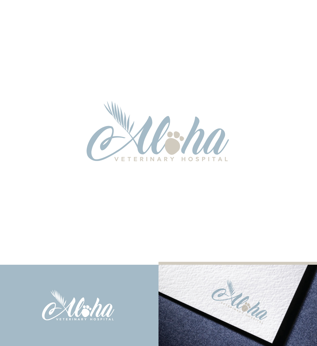 Logo Design by ecorokerz for Aloha Veterinary Hospital | Design #27389326