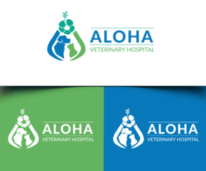 Logo Design by edwinnegz1 for Aloha Veterinary Hospital | Design: #27385451