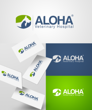 Logo Design by creativerhythm for Aloha Veterinary Hospital | Design: #27381906