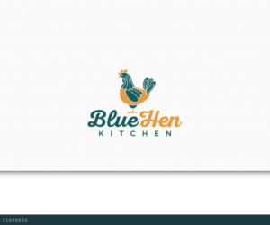 Blue Hen Kitchen | Logo Design by AD-X