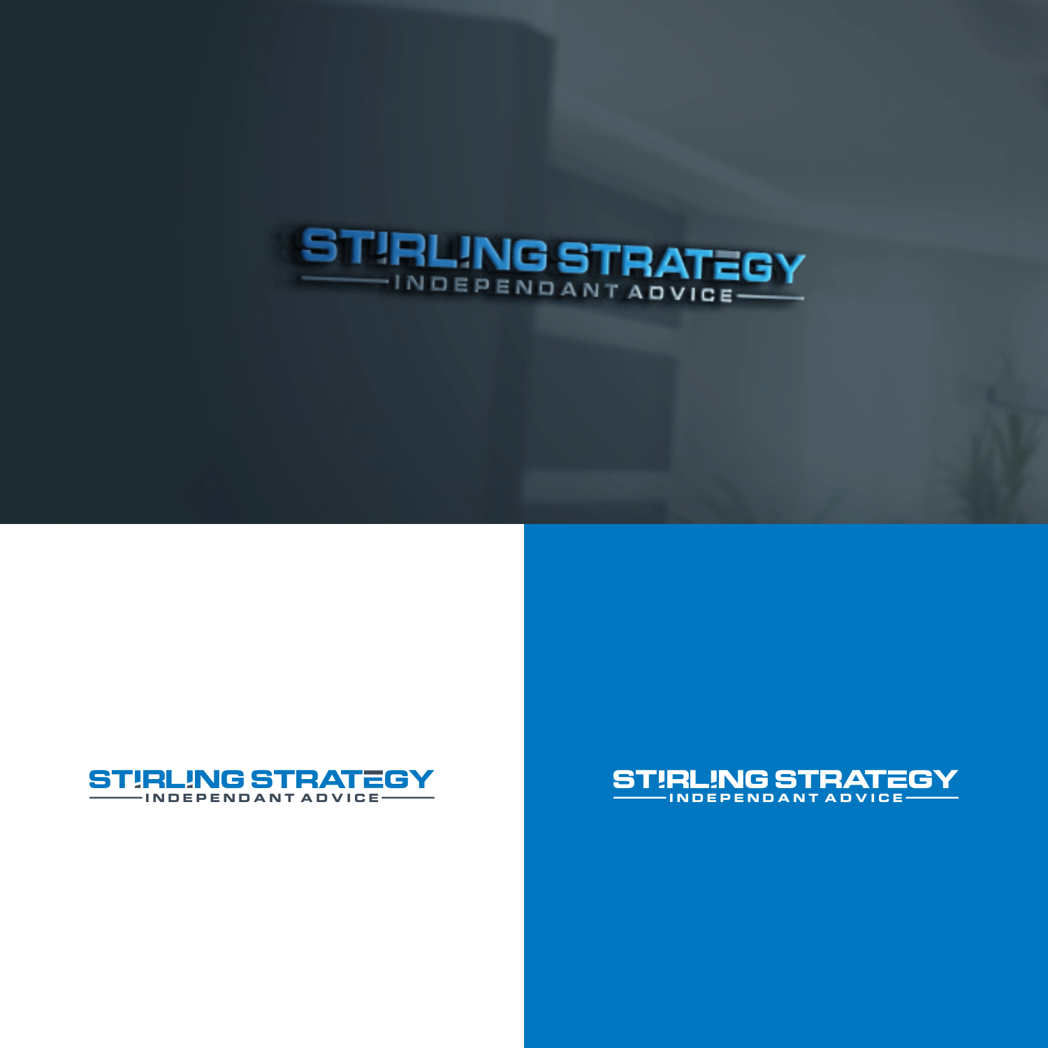 Logo Design by soffel for Stirling Strategy | Design #27384973